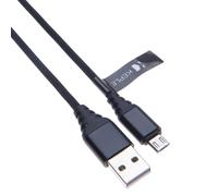 Keple Micro USB Cable Quick Charge Nylon Braided In Car Charger Data Sync Lead Compatible with TomTom START 20/25 / 25M, 40/42, 50/52 Europe, 60/62 Sat Nav Tom Tom USB B High Speed (1m)