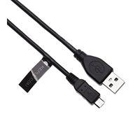 Keple Micro USB Charging Cable Charger Lead Cord Compatible with JBL Flip 2 / JBL Flip 3 / JBL Clip/JBL Charge 2 / JBL Go Ultra Bluetooth speakers | USB 2.0 Data Sync Charge Leads 3m Black