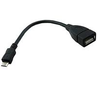 Keple Micro USB OTG Cable (A to B) Adapter Compatible with Samsung Galaxy S6 S7 S7 Edge Note Tab A 10.1, HTC One M8 / M9, LG G6, Sony Xperia Z3 / Z5 / XZ Premium etc | On-The-Go Data Lead Charger