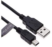 Keple Mini USB Cable Lead Cord Charger Data for Panasonic NV-GS 120, 140, 150, 180, 200, 21, 22, 230, 250, 27, 280, 300, 320, 33, 330, 35, 37, 40, 400, 44, 47, 50, 500, 55, 57, 70, 75 Camera (0.5m)