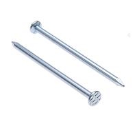 Keple Nails for Wood Flat Round Head 40mm (Pack of 250) Zinc Plated Nail Galvanized Heavy Duty for DIY and Crafts Home Decor Woodwork Furniture Hanging Pictures Construction (40mm x 2mm)