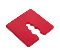 Keple Plastic Spacing Packing Flat Shims - Shim - Pack of 50 - Square - 50x50mm - 2-15mm Thickness - Color-Coded - DIY, Furniture, Door, Windows, Tiles, Leveling