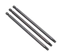 Keple T20 Long Torx Bit, 20mm x 250mm, 3 pcs, Extended Reach, Magnetic, S2 Steel, Compatible with TX-20 & TX-30, 1/4 Inch Hex Shank