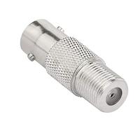 Keple Type F Female to BNC Female Adapter RF Coaxial Cable Connector Coupler, BNC to F Type Satellite Screw On Female to Female Socket Joiner for CCTV Security Camerar, DVR, Radio, Scanners, Antennas