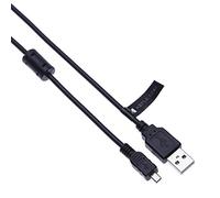 Keple UC-E6 USB Data Sync & Photo Image Transfer Cable Lead Compatible with Panasonic Lumix DMC-TZ Series: DMC-TZ20 DMC-TZ22 DMC-TZ3 DMC-TZ35 DMC-TZ37 USB 2.0 A Male To Mini B 8-pin Male 1.5m