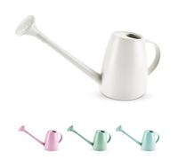 Keplin 1.8L Plastic Watering Can with Plastic Sprinkler Rose in White Keplin White