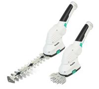 Keplin 2-in-1 Cordless Grass Shear & Hedge Trimmer 7.2V Rechargeable 1500mAh Battery, Lightweight Handheld Garden Edging & Shrub Cutter