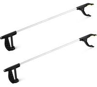Keplin 2 Pack Litter Picker Ergonomic Long Reach Handle 30 Inch (75Cm) Garden Tool