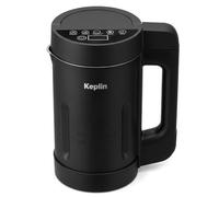 Keplin 3-in-1 Soup Maker & Blender 1.2L, Black, Smooth & Chunky Soup | Electric soup maker and blender with blend, juice and keep warm modes. Auto stir, overspill sensor, 2 year warranty.
