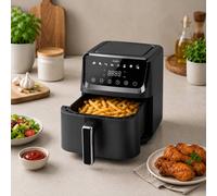 Keplin 4.5L Digital Air Fryer - 8 Preset Menus, Precise 80 - 200°C Temp Control in Black Keplin Black