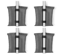 Keplin 4 Pack Gazebo Sand Bags Heavy-Duty Stability Weight Marquee Party Tent in Grey Keplin Grey