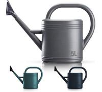 Keplin 5L Plastic Watering Can With Stainless Steel Sprinkler Rose Durable Garden Watering Jug For Plants & Flowers