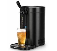 Keplin Beer Keg Dispenser 5L with Thermoelectric Cooler, LED Temperature in Black Keplin Black