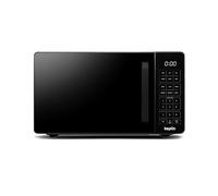 Keplin Black Microwave Oven 800W, 20L Compact Small Countertop Digital Microwave with 5 Power Levels, 8 Auto Cook Menus, Touch Control, LED Display, Auto Defrost & 99 Minute Timer, 1 Year Warranty