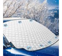 KEPLIN Car Windscreen Cover, Heavy Duty Ultra Thick Protective Car Windscreen Sun Shade - Protect From Snow Ice Frost Sun UV Dust Water Resistant for SUVs, Shade for Windscreen - All Year Round