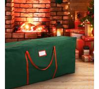 Keplin Christmas Tree & Wrapping Paper Storage Bag Foldable, Heavy Duty, (7Ft Tree Bag)