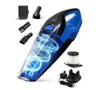 KEPLIN Cordless Vacuum Cleaner - Speed Suction - Easy Reach Bendable Wand - LED Display - Stick Hoover - Pet Hair - Carpet & Hard Floor Clean (50W)- 1 Year Warranty