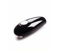Keplin Electric Can Opener, One Touch Automatic Tin Opener, Black | Battery operated, one touch on/off, safety auto-stop blade, no sharp edges, ABS and steel build, 1 year warranty