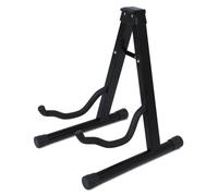 KEPLIN Guitar Stand - Universal A Frame Black - Foldable Portable Floor Stand for Acoustic Electric & Bass Guitars, Lightweight Compact Guitar Holder for Home Studio Stage Practice Gig Musicians