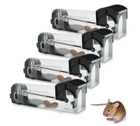 Keplin Humane Mouse Trap Black - 4Pk
