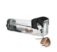 Keplin Humane Mouse Trap - Indoor & Outdoor No-Kill Mouse Traps in Black Keplin Black