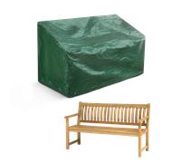 Keplin Laminated Polyethylene Garden Bench Waterproof Cover with UV Protection, 89x162x66cm, Green