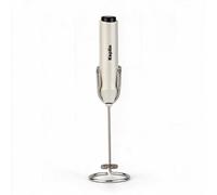 Keplin Milk Frother with Stand - Foam Maker with Stainless Steel Whisk in Cream Keplin Cream