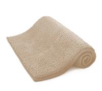 Keplin Non-Slip Microfibre Bath & Toilet Mat, Soft & Comfortable, 50x80cm in Beige | Size: 50 cm x 80 cm Keplin Beige 50 cm x 80 cm