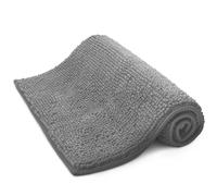 Keplin Non-Slip Microfibre Bath & Toilet Mat, Soft & Comfortable, 50x80cm in Light Grey | Size: 50 cm x 80 cm Keplin Light Grey 50 cm x 80 cm