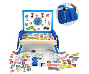 Keplin Paw Patrol Creation Station Table Magnetic Creation Station Counting Colouring Spelling Time Telling Drawing