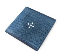 KEPLIN Premium Non-Slip Bath Mat - 164 Suction Cups, BPA, Latex Free, Mildew Resistant, Machine Washable - Safe, Durable & Comfortable for Shower Runner & Bathroom Tubs (Dark Blue, Small (54 x 54cm))