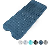 Keplin Premium Non Slip Bath Mat 200 Suction Cups, Bpa, Latex Free, Mildew Resistant, Machine Washable