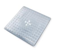 KEPLIN Premium Non-Slip Shower Mat - 164 Suction Cups, BPA & Latex Free, Mildew Resistant, Machine Washable - Safe, Durable & Comfortable for Shower Floors & Stalls (Clear, Small (54 x 54cm))