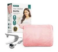 Keplin Rechargeable Electric Hot Water Bottle Soft & Cosy Bed, Hand & Body Warmer Fast Heating, Auto Shut Off Function