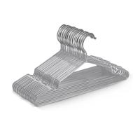 Keplin Rubber Coated Metal Hangers, Heavy Duty Clothes Hangers, 20 Pack in Grey Keplin Grey 20 Pack