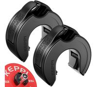 Keppi Fitness Barbell Clips, C-Shape Barbell Clamps for Weight Lifting Bar, Fast Lock/Removal Weight Clips Barbell Collars 2 Inch Olympic Gym Equipment