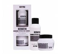 Kepro Kaypro Hair Care Set of 2 Mini KERATIN Shampoo & Mask 100ml