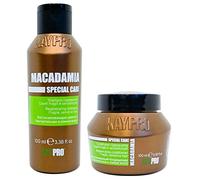 Kepro Kaypro Hair Care Set of 2 Mini MACADAMIA Shampoo & Mask 100ml
