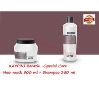 KEPRO KAYPRO KERATIN Hair Mask 500 ml + Shampoo 350 ml