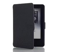 Kepuch Custer Case for Kindle 2014 7th,Ultra-thin PU-Leather Hard Shell Cover for Kindle 2014 7th - Black