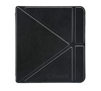 Kepuch Custer Case for Kobo Libra H2O,Ultra-thin PU-Leather Hard Shell Cover for Kobo Libra H2O - Black