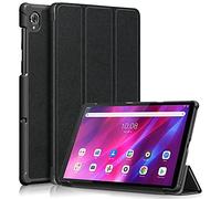 Kepuch Custer Case for Lenovo Tab K10 TB-X6C6, Smart PU Leather Protective Case Cover for Lenovo Tab K10 TB-X6C6 - Black