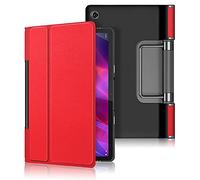Kepuch Custer Case for Lenovo Yoga Tab 11 Inch YT-J706F, PU Leather Case Cover for Lenovo Yoga Tab 11 Inch YT-J706F - Red