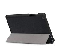 Kepuch Custer Case for Samsung Galaxy Tab A 8.0 2019 T290 T295 T297, Slim Smart Cover Cases Protective Case PU Leather - Black