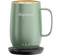 Kepwam Temperature Control Mug - 20oz Large Capacity Self Heating Coffee Mug, Up to 8 Hrs Battery & Hot Up to 149℉