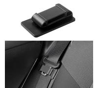 KEQKEV Car Seat Belt Buckle Clip, Auto Seatbelt Buckle Holder, Vehicle Seatselt Organizer Adjuster(Black)