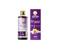Kerala Ayurveda Neelibringadi Keram - Herbal Hair Oil with Bringaraj and Amla in Coconut Oil Base to Promote Natural Colour, Shine, Healthy and Strength of Hair, 200 ml