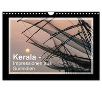 Kerala - Impressions from South India UK-Version (Wall Calendar 2026 DIN A4 Landscape), CALVENDO 12 Month Wall Calendar