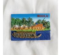 Kerala India Refrigerator Magnet Travel Souvenir Fridge Decoration Craft Collection 3D