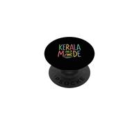 Kerala Mode Colorful Tropical Houseboat Palm Trees PopSockets Adhesive PopGrip